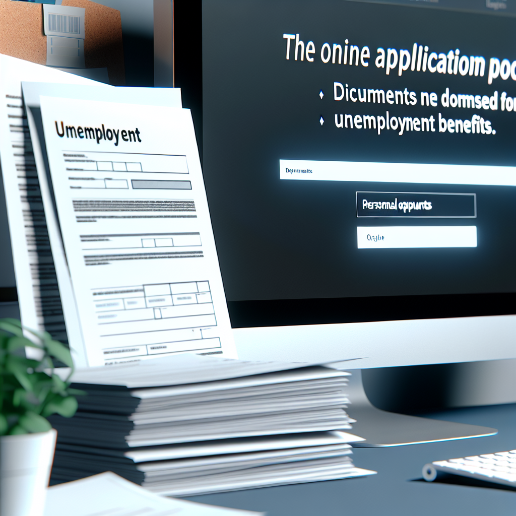 서류와 컴퓨터 화면이 보여짐