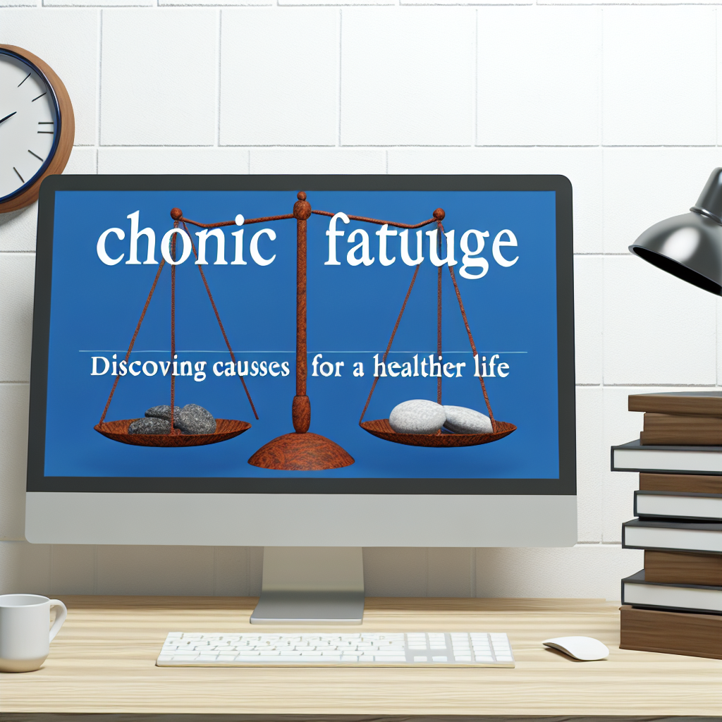 만성피로 노트북 화면